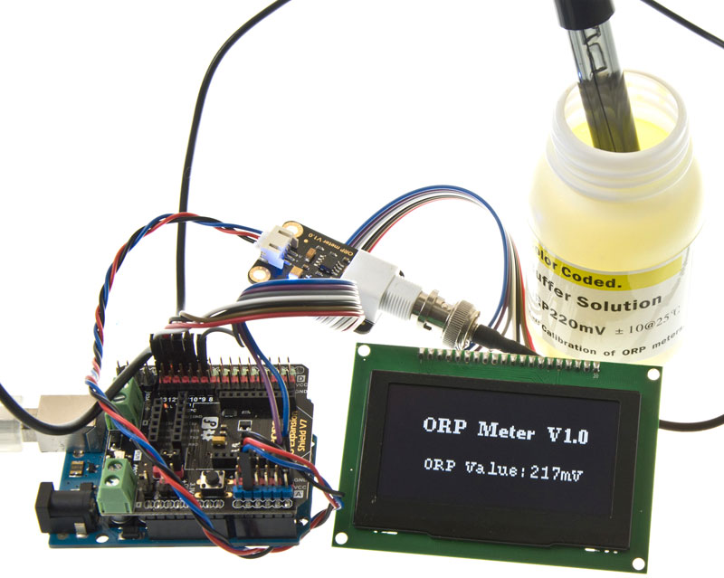 Аналоговый измеритель окислительной способности воды (ОВП) для Arduino