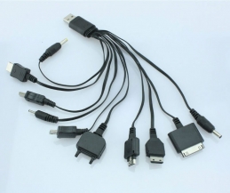 Универсальный USB кабель для зарядки мобильных устройств SCA-0054