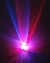 Флеш-RGB прозорий світлодіод 3мм