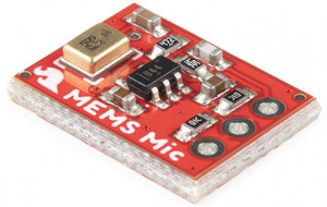 Модуль аналогового MEMS микрофона SPH8878LR5H-1 от SparkFun
