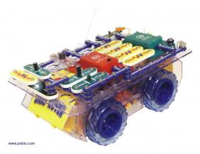 Конструктор на радиоуправлении RC Snap Circuits Rover от Pololu