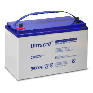 Аккумуляторная батарея Ultracell UCG100-12 GEL 12V 100Ah 329x172x218 White Q1/36