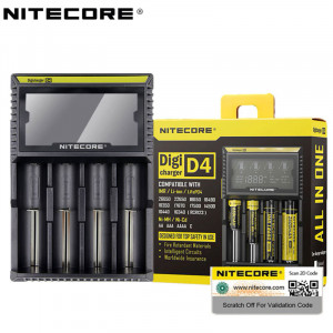 Зарядний пристрій Nitecore Digicharger D4