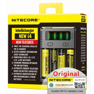Зарядний пристрій Nitecore Intellcharger NEW i4