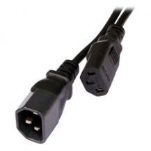Мережевий кабель подовжувач 1.8м IEC C13-C14