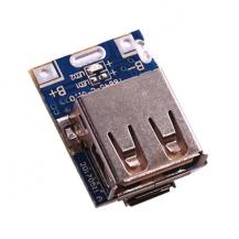 Мини-модуль питания-зарядки от 18650 с USB-microUSB 1А (некондиция)