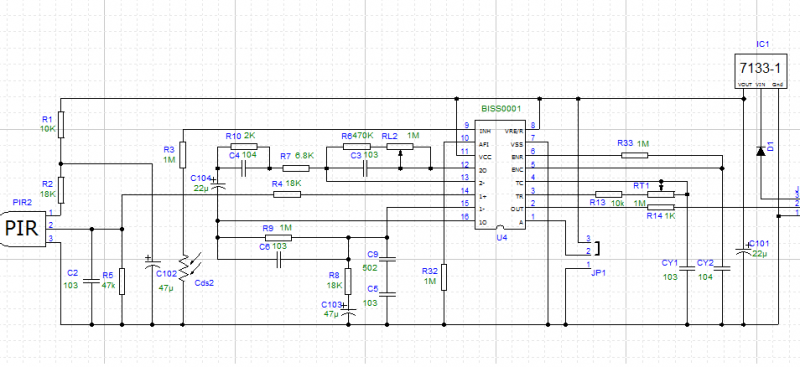 ІЧ датчик руху для Arduino HC-SR501