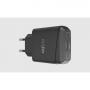 Мережевий зарядний пристрій Dotfes 1-Port USB Home Charger C07 2.1A Max чорний