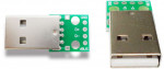 Модуль USB-AM PCB штекер на платі