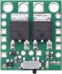 Силовой 16А MOSFET ползунковый выключатель с защитой от переполюсовки входного напряжения HP