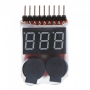 Контроллер разряда LiPo 1-8S с сигнализацией низкого заряда