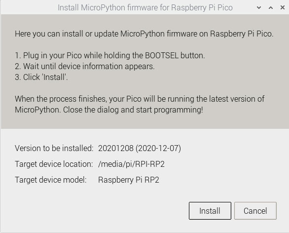 завантаження Raspberry Pi Pico в режимы Bootsel