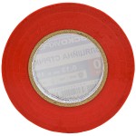 Изолента ПВХ 0.13x19мм 20м красная