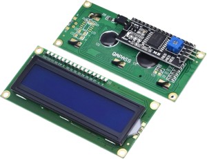 LCD 1602 I2C символьний дісплей 16x2 (синій)