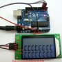 LCD дисплей модуль 2x8 с подсветкой