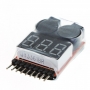 Контроллер разряда LiPo 1-8S с сигнализацией низкого заряда