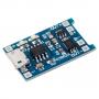 Зарядный модуль TP4056 Micro-USB с функцией защиты аккумулятора