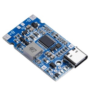 Зарядный модуль Li-Ion-LiFePO4 BMS 18W Type-C (2S)
