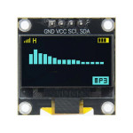 Дисплей OLED S0.96" I2C 128x64 (жовто-синій)