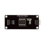 LED-индикатор семисегментный св-зеленый 4-разрядный с драйвером TM1637