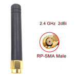 Антенна Wi-Fi 2.4ГГц 2dBi RP-SMA-plug