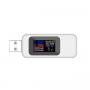 Тестер мощности USB зарядок KWS-MX18L (белый)
