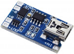 Зарядний модуль TP4056 Mini-USB з функцією захисту акумулятора