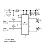 Набір для збирання аудіопідсилювача DIY TDA7297