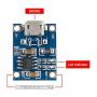Зарядный модуль TP4056 micro-USB
