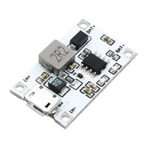 Модуль заряда Li-ion аккумуляторов 2S от 5В micro-USB