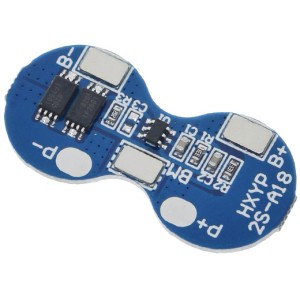 BMS контролер 2S 4A плата заряду та захисту 2xLi-ion 18650 7.4В