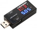 USB тестер тока и напряжения KEWEISI KWS-10VA