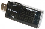 USB тестер тока и напряжения KEWEISI KWS-10VA