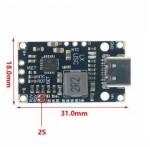 Модуль заряду/BMS з QC для 3S Li-ion Type-C IP2326