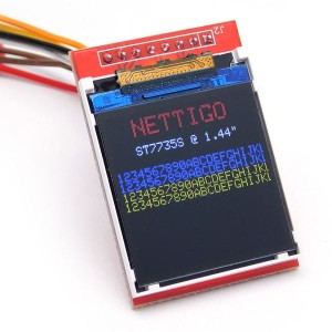 TFT-дисплей 1.44" SPI 128x128 (RGB)