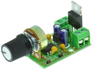 Конструктор "Регулятор PWM 0.3KW обертання двигуна постійного струму K124.M1"