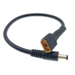 Кабель живлення DC5.5x2.5-M на XT60-M 16AWG 25см