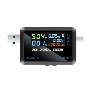 Тестер потужності для зарядних пристроїв USB/Type-C