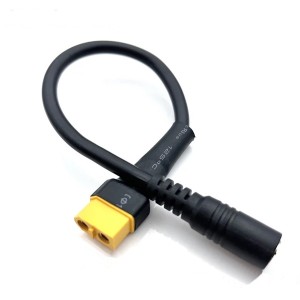 Кабель питания DC5.5x2.1-F на XT60-F 18AWG 25см