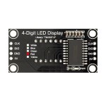 LED-индикатор 4-разрядный 0.36" TM1637 синий