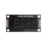 LED-индикатор 4-разрядный 0.36" TM1637 синий