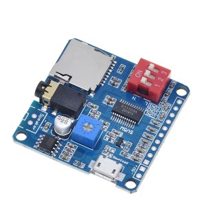 Модуль воспроизведения и усиления звука MP3 на TF/SD-картах (SV5W)