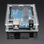 Корпус для Arduino Uno, UNO SMD, Arduino Leonardo (прозорий)