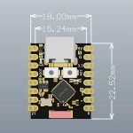 ESP32-C3 Type-C (WiFi 2.4 ГГц, 802.11b/g/n + Bluetooth 5)