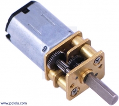 Микромотор с редуктором 100:1 130 RPM от Pololu (low-power)