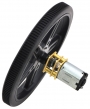 Микромотор с редуктором 100:1 130 RPM от Pololu (low-power)