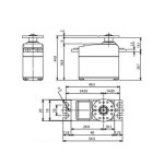 Сервопривод Tower Pro MG995 360° MG995-360