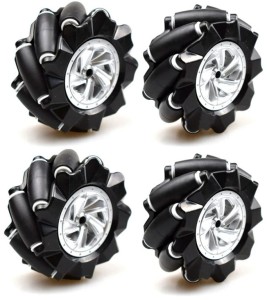 Пара коліс Mecanum Wheels (праве та ліве, Ø80мм)