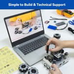 Розумний FPV робот Zeus Car Arduino UNO від SunFounder (з батареєю та контролером)