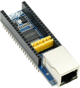Ethernet шилд Pico-ETH-CH9121 для Raspberry Pi Pico